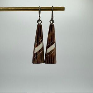 Wooden earrings